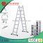 Christmas decorative Dual-purpose aluminum step EN131 ladder