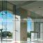 shandong yujing best selling tempered glass door shower door with holes