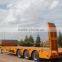 Low loader / low bed truck trailer used to transport crawl equipment