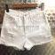 OEM $ ODM summer jeans wholesale price and cool ladies jeans top design