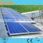 Metal roof racking for solar panels