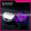 Shining Round Shaped Purple Color Acrylic Sewing Button