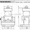 Compression Sensoor Double Ended Beam Load Cell QS-S Weighing Scale Load Cell 100kg 20t 30t 40t 60t 100t Load Cell