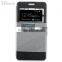 Latest styles Stripe filp case with single window for huawei g8