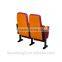 2016 low price red color Movie theater furniture auditorium chairs with steel