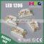 Good quality 25mA clear lens surface mount 1206 red epistar led chip
