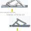Trade assurance' s supplier offer 304 stainless steel window friction stay hinge