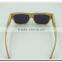 Trade Assurance Wood Frame Bamboo Polarized Lenses Sunglasses Wooden Frame Sunglasses Fashion Italy Design CE Sunglass