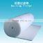 Roof cotton paint spray booth filter f5 eu5 ceiling filter media with glue