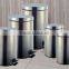 galvanized garbage bin for household and gardening
