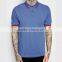 Daijun oem high quality mens design 100% cotton short sleeve blue polo shirt