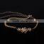 Wholesale Fashion Gold Plated Flower Buckle Chain Belts For Dress