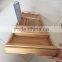 Eco-friendly popular design stainless steel smart bamboo shower caddy