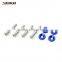 Billet Aluminum Hood Risers For honda with 4pcs fender washers