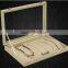 Luxury professional necklace display tray fashion jewelry tray / decorative jewelry tray