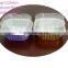 Disposable Smooth Wall Aluminum Foil Container, airline Square cake foil container
