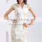 Elegant Dress Cocktail Dresses Short White Color Elegant Knee Length Cocktail Dresses