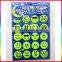 glow in the dark star and moon puffy stickers