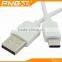 Reversible USB 2.0 Data Cable to USB 3.1 Type C Cable for Apple New Macbook , Nokia N1