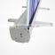 chrome coated roll up,indoor banner ,pull up banner stand