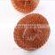 Hot Sales Copper Coated Scourer / Copper Mesh Ball Scourer With handle