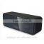 new products 2016 leather material Super bass stereo portable Bluetooth speaker for mobile phone
