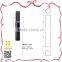 All black PETG wholesale mascara 13ml square cylinder cosmetic bottle