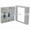 HDMI, VGA, RJ45 wall plate with backside female to female connection