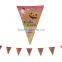 Christmas sint bunting string flag line