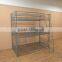 living room bedroom furniture bunk bed 3 layers triple metal bed frame