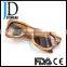2016 CE approved New Custom fashion style Zebra Wood Sunglasses