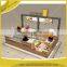 Industrial Popcorn Machine With Plywood Mall Popcorn Kiosk Coffee Kiosk Design for Sale