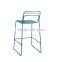 2016 Best selling cheap wire metal bar stool high chair furniture
