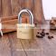 High polished Brass padlock/padlocks/Door locks/cabinet locks Rigid plastic package
