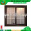 PVC Profile Windows with Shutter Curtain Sliding Window Stainless Steel Window Grill Design