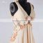 RSE762 Flowing Chiffon V-Neck Lace Backless Floral Long Free Shipping Prom Dress Gor Pregnant Girls
