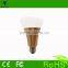 LED light E26 / E27 9W RGBW full color change bulb with RF remote control
