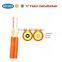 zero halogen Indoor fiber optical cable with 1 core