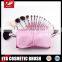 20pcs perfect pink professional makeup brush set