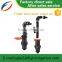 Water saving irrigation plastic quick intake valve/farmland crops irrigation system intake valve made in china