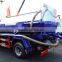 capacity 4000l-5000l 4X2 vacuum sewage tank trucks in china