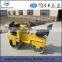 double drums 900 mm road roller vibrator with 8km/h walking speed