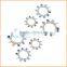 China professional manufacturing steel square serrated lock washer