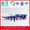 3 axles 20ft gooseneck skeleton semi trailer/40ft container trailer chassis for sale