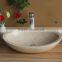 Fashion style marble basins&sinks for hotel bathroom