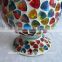 Wedding Favors Shapes Colored Mosaic Murano Art Glass Vase