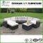 Synthetic Rattan Round Sofa Bed