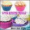 NBRSC 12 Pack Reusable Nonstick Jumbo Premium Silicone Baking Cups, Cupcake mould and Muffin Liners