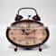 Metal desktop clock