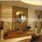 Stainless Steel Bathroom Round Shape Wall Mounted Mirror